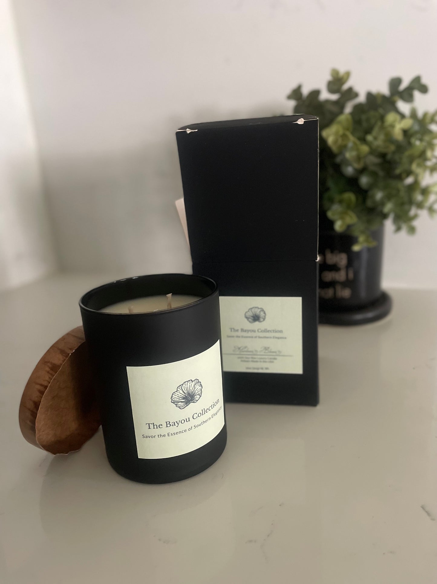 Heirloom and Bloom (11 oz Matte Black Glass)