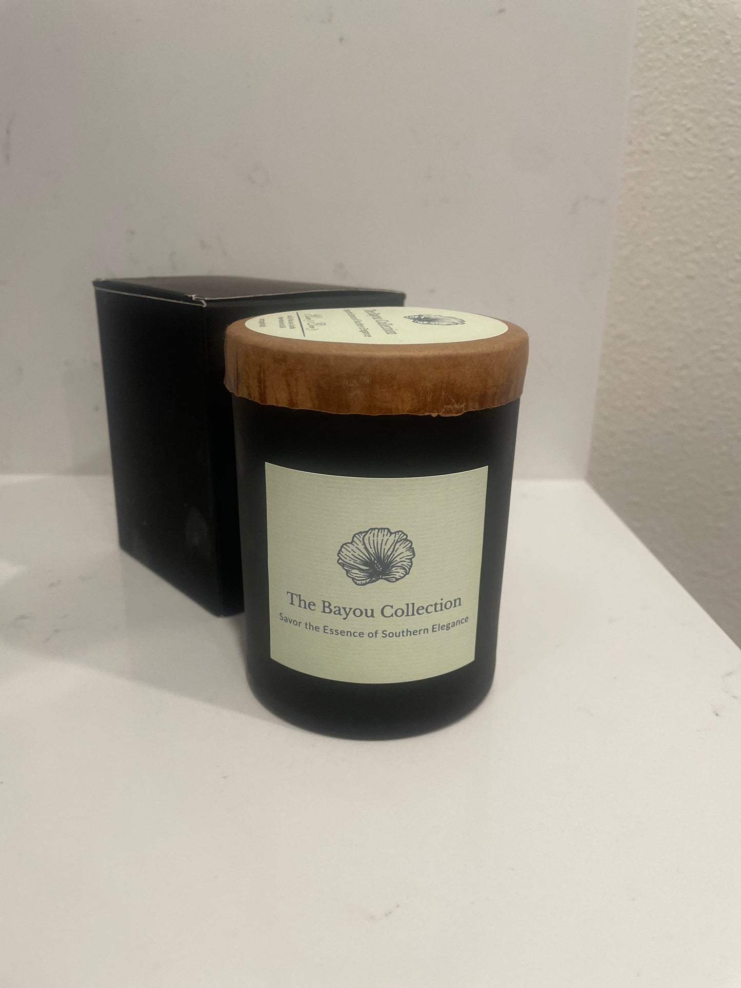 Heirloom and Bloom (11 oz Matte Black Glass)
