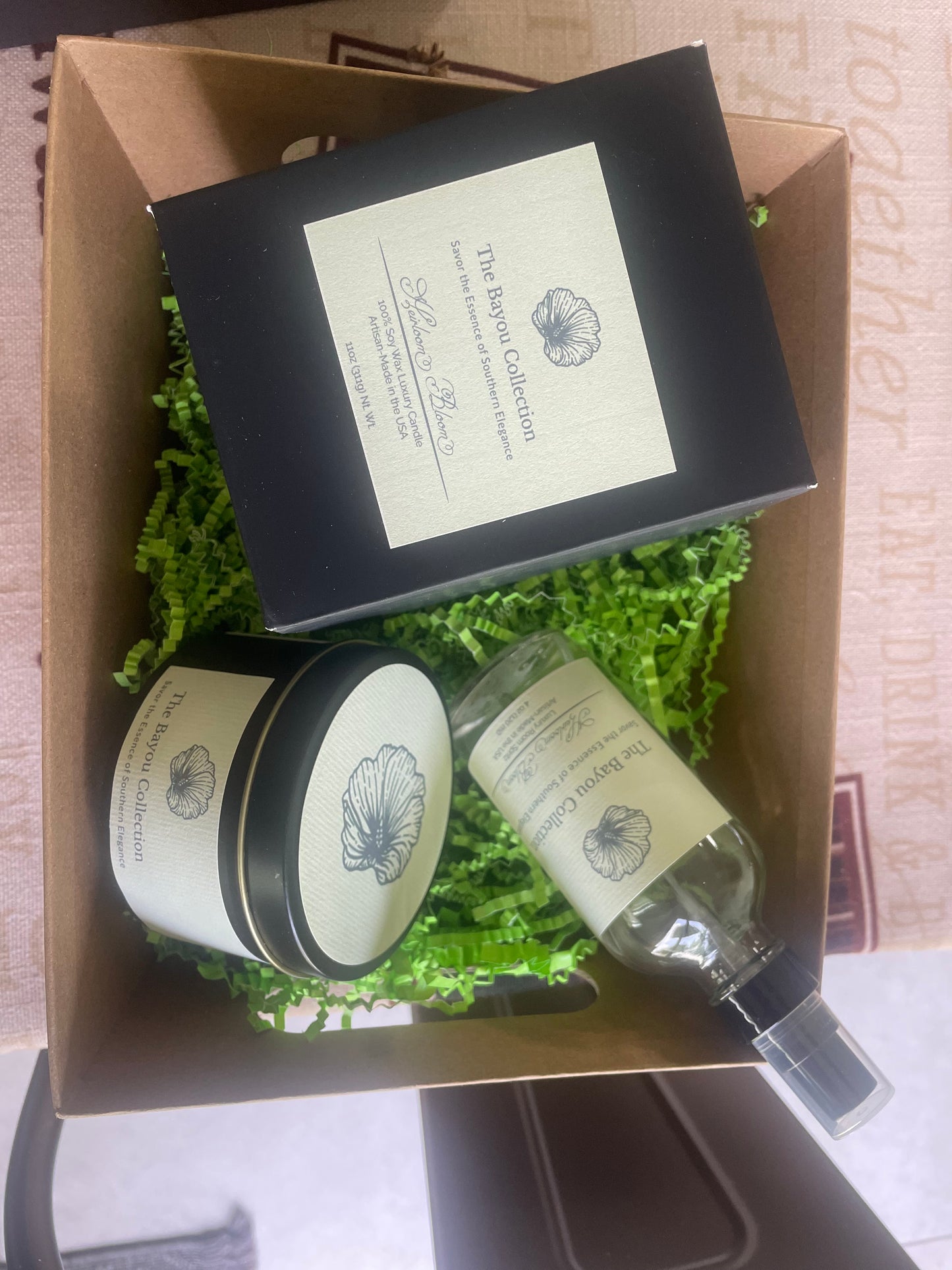 Candle Bundle for Gifts and Special Occasions (Water Lily and Iris)